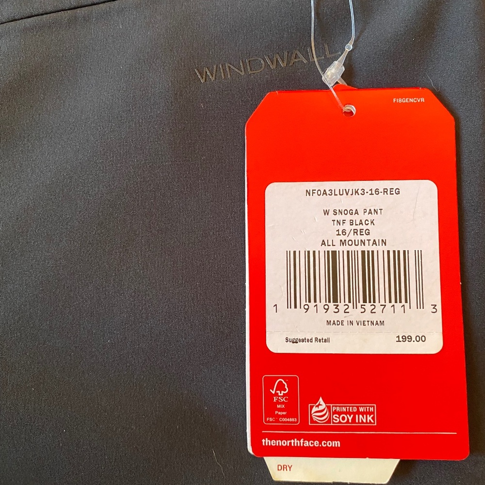 The North Face Women's Snoga Pant 16/Reg - Picture 3 of 3